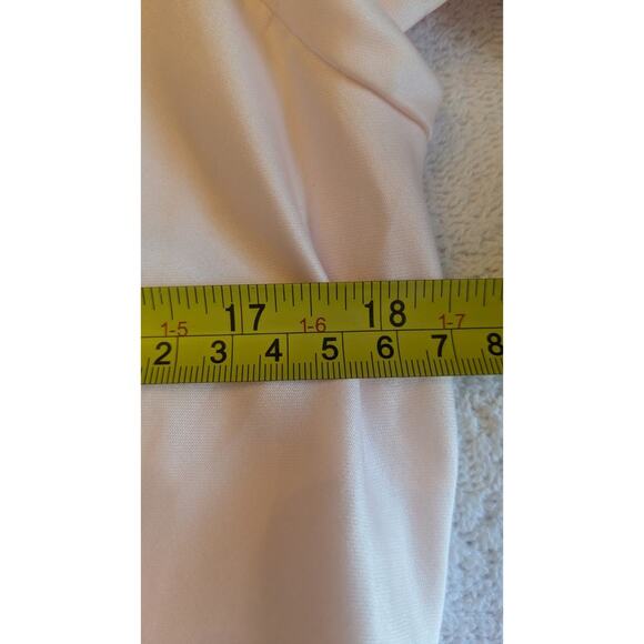 Oscar De La Renta Pink Label Maxi Light Pink Nightgown, V Neck, Sm, Fairy, NWT - Picture 4 of 7